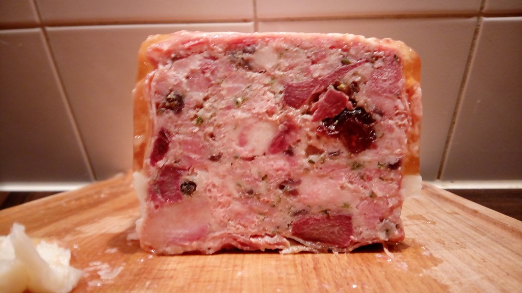 Terrine met wilde gans