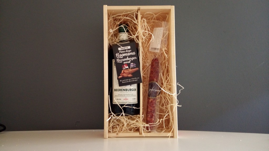 Cadeautjes: Beerenburg en linzenchips