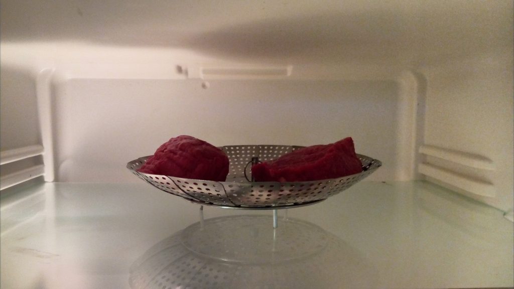 Bedwinger van biefstuk