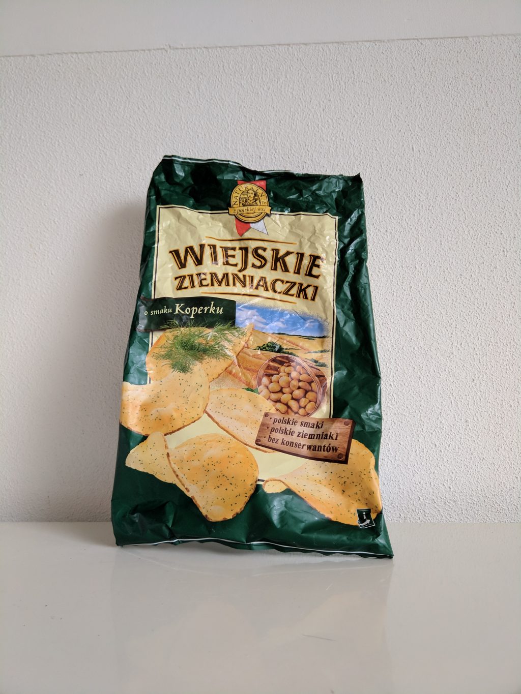 Chips van de week: wiejskie ziemniaczki – koperku
