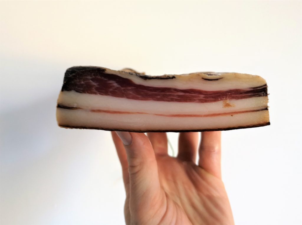 Over drop-pancetta en dingen die voorbij gaan