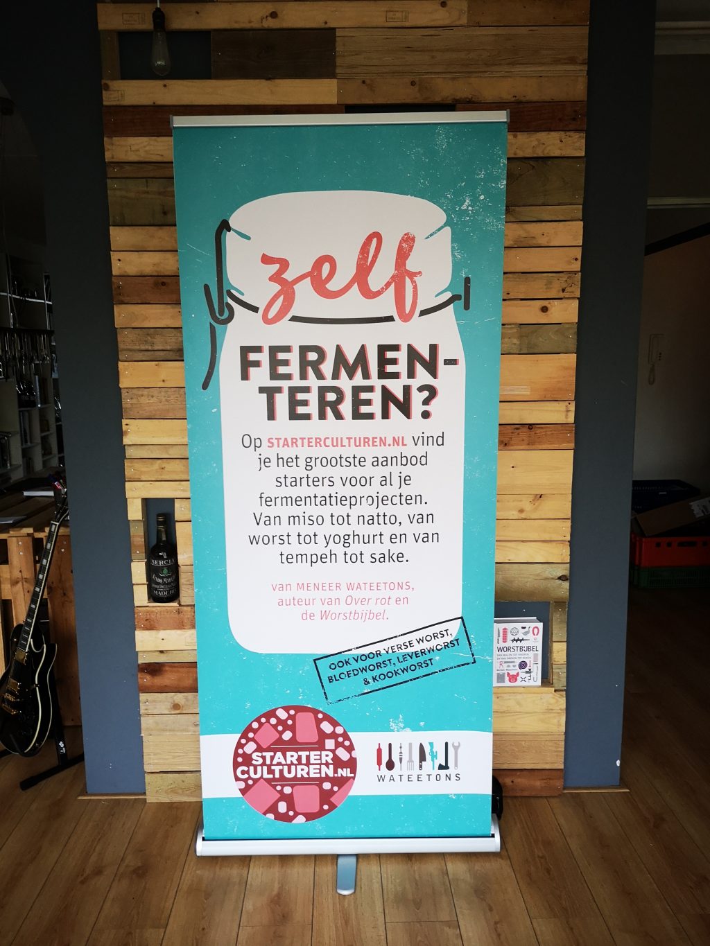 I love rollup banners