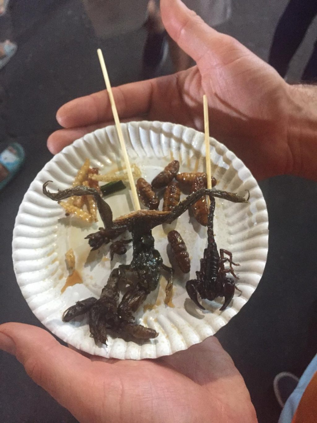Meneer eet nog iets engs