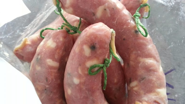 de groene worstjes na 5 dagen fermenteren