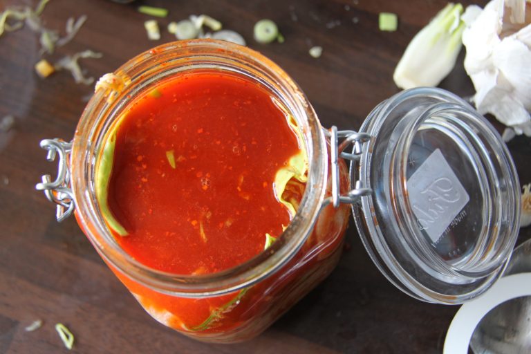 Meneers eigen kimchi