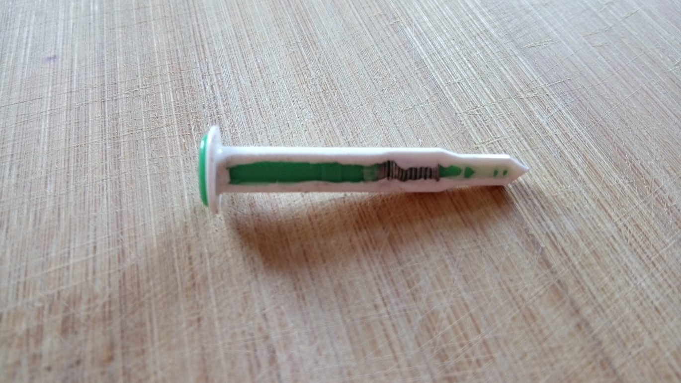 de plug geplopt