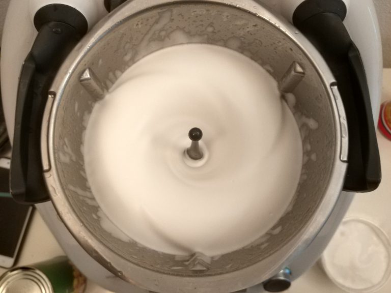 Schuim in de Magimix