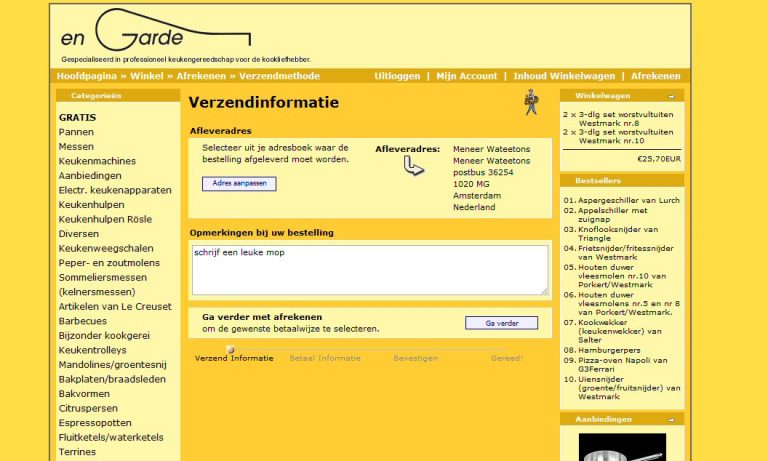 schrijf een mop