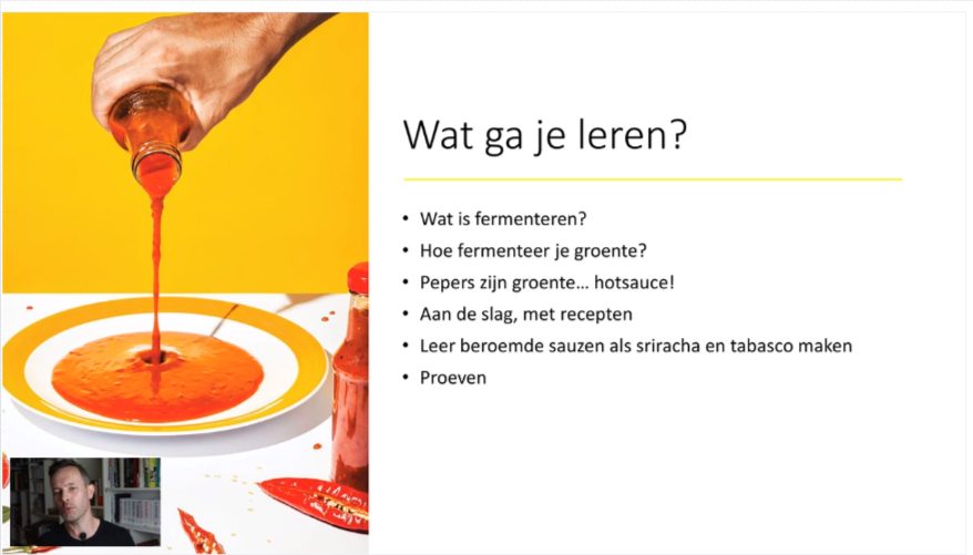 Online cursus gefermenteerde hotsauces maken - Afbeelding 3